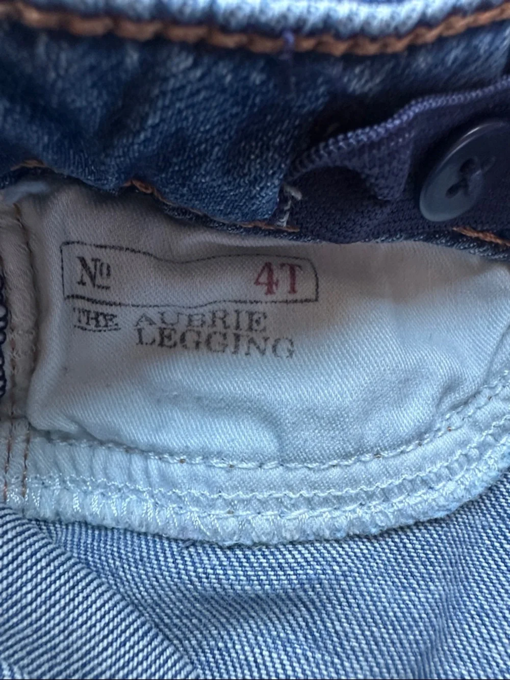 Polo Ralph Lauren Aubrie Legging Denim Jeans 4T